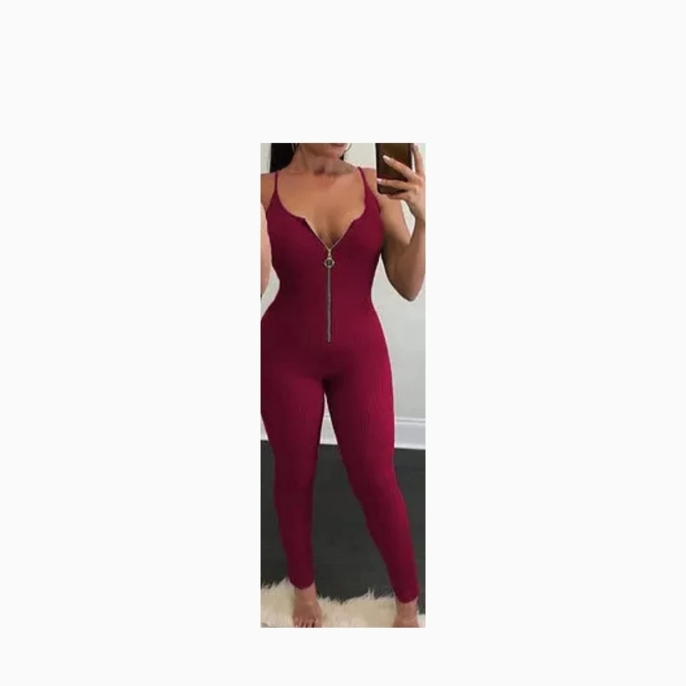 Transparent Bodycon Jumpsuit